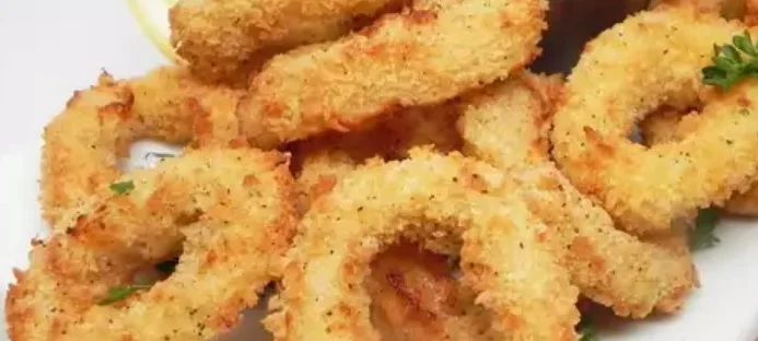 Calamari fritti in friggitrice ad aria Cosori